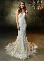 Blue By Enzoani Lilac trouwjurk Maat 36-38 Ivory, Trouwjurk, Wit, Ophalen of Verzenden, Enzoani