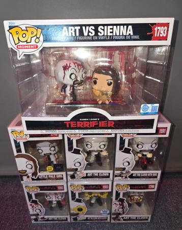 Funko Pop! Terrifier (Art the Clown) 7 stuks! beschikbaar voor biedingen