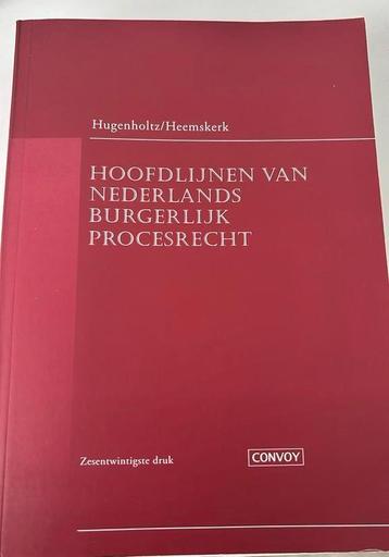 Hoofdlijnen van Nederlands Burgerlijk Procesrecht 26 beschikbaar voor biedingen