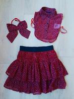 Izgst  rokje met kraagje en strik mt 128-134, Kinderen en Baby's, Kinderkleding | Maat 128, Persival, Meisje, Ophalen of Verzenden