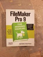 Filemaker Pro 9    The Missing Manual, Programmeertaal of Theorie, Verzenden, Diverse auteurs, Zo goed als nieuw