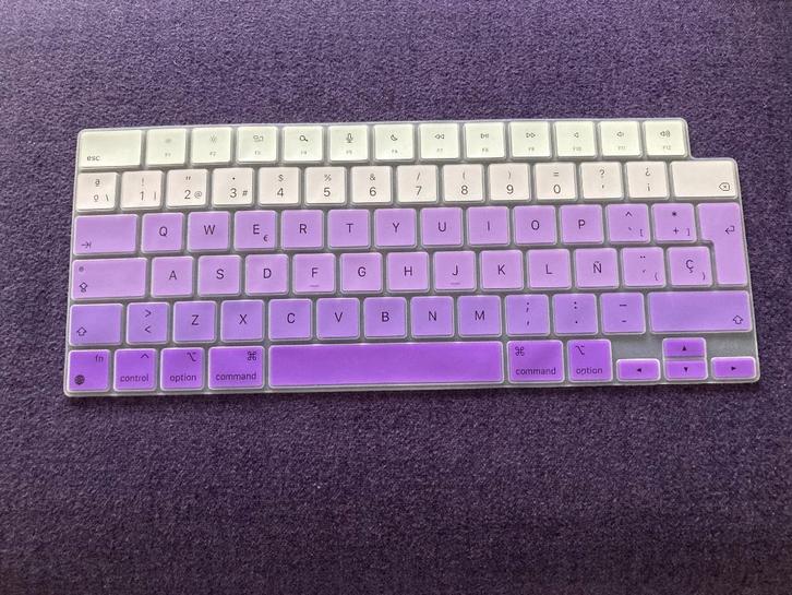 Siliconen toetsenbord cover voor MacBook., Computers en Software, Toetsenborden, Nieuw, Qwerty, Ophalen of Verzenden