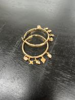 14K oorbellen met bedels, Sieraden, Tassen en Uiterlijk, Piercings, Ophalen, Zo goed als nieuw, Goud