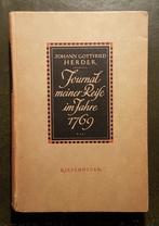 J.G. Herder - Journal meiner Reise, Boeken, Filosofie, Gelezen, Ophalen of Verzenden