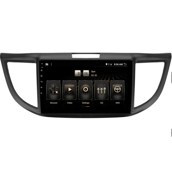 Apple carplay Radio Navigatie Honda CRV 2017 Android 14 usb, Auto diversen, Autoradio's, Nieuw, Ophalen of Verzenden