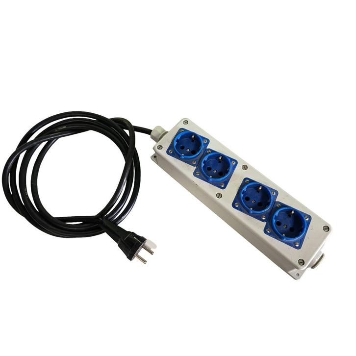 Verdeeldoos 4-voudig, Doe-het-zelf en Verbouw, Elektra en Kabels, Gebruikt