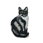 Opstrijkpoes applicatie kat, Hobby en Vrije tijd, Naaien en Fournituren, Ophalen of Verzenden, Nieuw, Applicatie