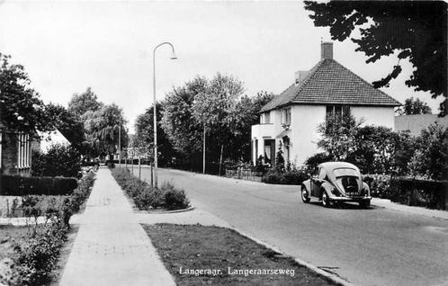 (377-196-003) Langeraar Langeraarseweg, Verzamelen, Ansichtkaarten | Nederland, Zuid-Holland, Verzenden