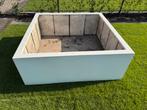 Grote tuin plantenbak, Ophalen, Kunststof, Minder dan 60 cm, Vierkant