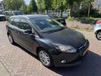 Ford Focus Wagon 1.0 EcoB. Titanium trekhaak handel export, Euro 5, 125 pk, Gebruikt, Zwart