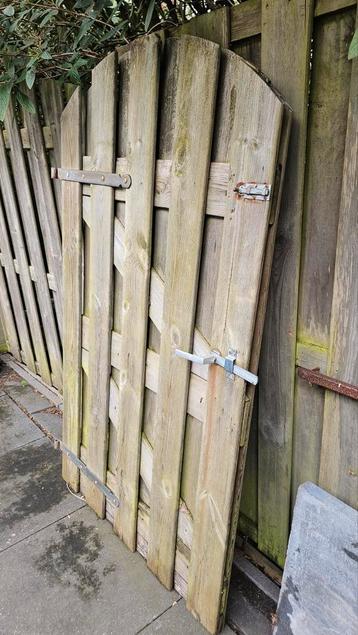 Poort 177 x 100cm schuttingdeur schuttingpoort tuinpoort beschikbaar voor biedingen