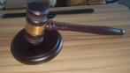 Houten Hamer en Geluidsblok Set, Ophalen of Verzenden