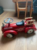 Vintage Brandweer Loopauto, Kinderen en Baby's, Speelgoed | Buiten | Voertuigen en Loopfietsen, Ophalen, Zo goed als nieuw, Loopvoertuig