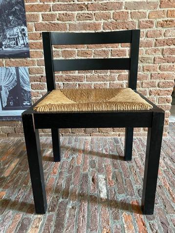 3 stoelen '60 't Spectrum zwart te koop per stuk beschikbaar voor biedingen