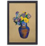 Gedachten - Odilon Redon canvas + baklijst 60x90cm, Huis en Inrichting, Nieuw, 75 tot 100 cm, Print, Oorspronkelijke maker