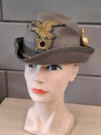 Italiaanse Alpen militaire pet / hoed, Ophalen of Verzenden, Helm of Baret