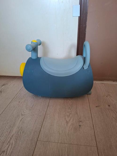 loopfiets trein blauw/licht blauw, Kinderen en Baby's, Speelgoed | Buiten | Voertuigen en Loopfietsen, Nieuw, Loopfiets, Ophalen of Verzenden