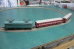 Vintage  SNCF  BB9201 met dubbele aandrijving en wagons, Hobby en Vrije tijd, Modeltreinen | H0, Gebruikt, Jouef, Verzenden, Analoog