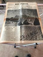 Het Parool 3 februari 1953 Mensen wachten op daken, Verzamelen, Ophalen of Verzenden, 1940 tot 1960, Krant