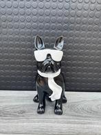 franse bulldog (bril) 28hoog 14breed/Nieuw!, Verzamelen, Beelden en Beeldjes, Ophalen of Verzenden, Nieuw, Dier
