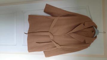 beige bruine winterjas mantel h&m maat XL beschikbaar voor biedingen