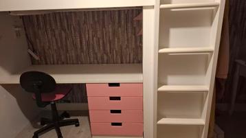 Stuva Ikea hoogslaper roze beschikbaar voor biedingen