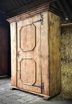 *Antiek broodkast kledingkast boeren eiken brocante *, Ophalen, Gebruikt