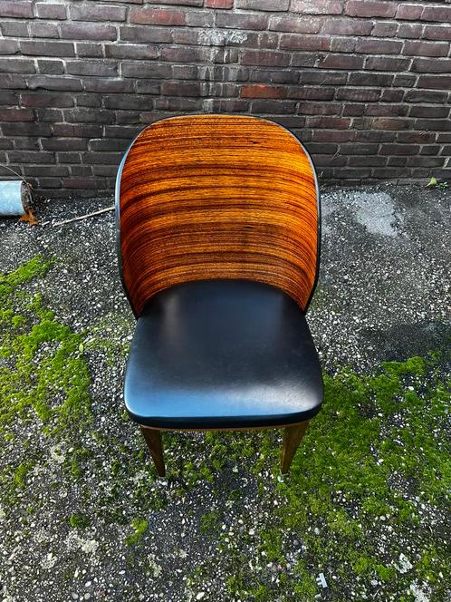 Super gave vintage stoelen, Huis en Inrichting, Stoelen, Zo goed als nieuw, Leer, Ophalen of Verzenden