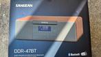 DAB Rdio met MP 3, Sangean, DDR-47BT, Sangean, Ophalen of Verzenden, Zo goed als nieuw, Desktop
