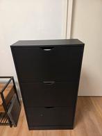 Zwarte IKEA schoenenkast, Huis en Inrichting, Ophalen of Verzenden, Gebruikt, Modern