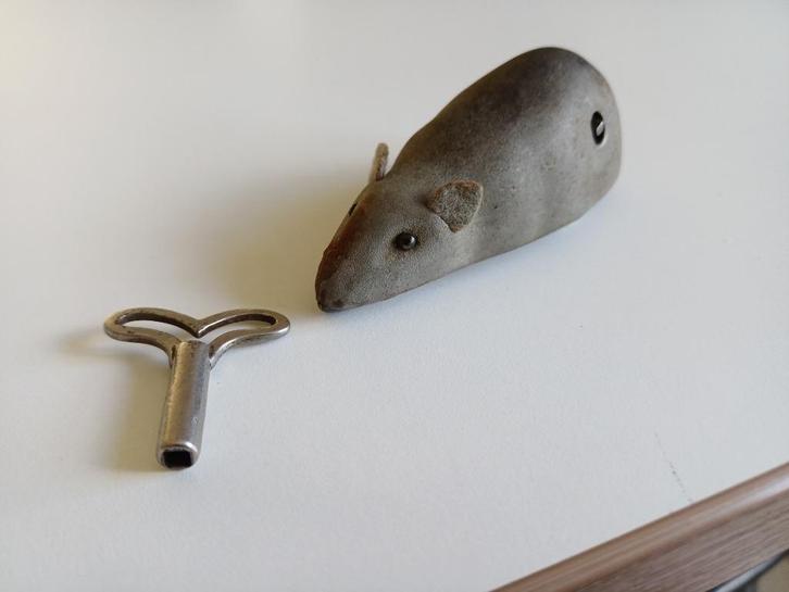 schuco muis opwind / wind up toys gebruikt staat, Antiek en Kunst, Antiek | Speelgoed, Ophalen of Verzenden