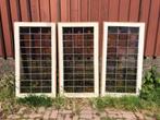 ramen glas in lood, Ophalen, Gevelraam of Ruit, Gebruikt, Minder dan 80 cm