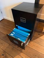 Metalen Archiefkast met 2 Lades, Huis en Inrichting, Kasten | Roldeurkasten en Archiefkasten, Ophalen, Minder dan 50 cm, Gebruikt