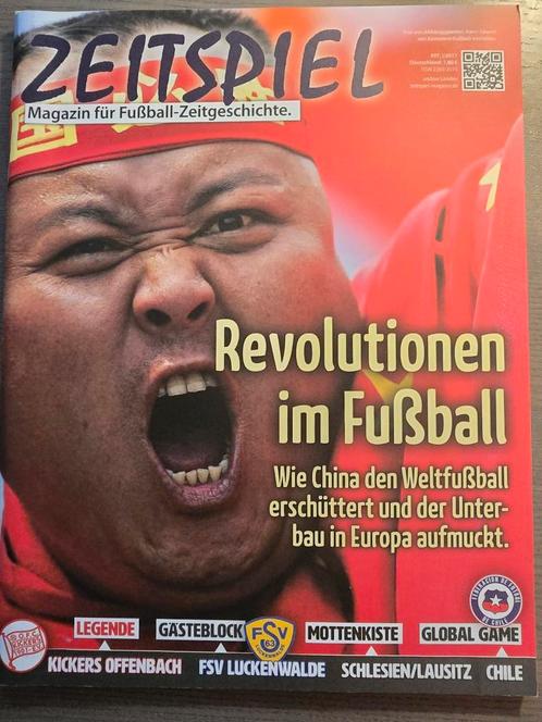 Magazin Zeitspiel nummer 7 uit 2017, Boeken, Sportboeken, Zo goed als nieuw, Balsport, Ophalen of Verzenden