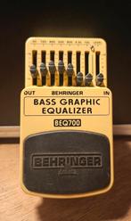 Behringer BEQ700 Bass Graphic Equalizer te koop, Ophalen of Verzenden, Gebruikt, Equalizer