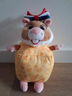 Knuffel hamster AH Albert Heijn kaas kaasmeisje K9771, Ophalen of Verzenden, Zo goed als nieuw, Overige typen