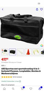 Axi sporttas met materialen, Ophalen of Verzenden, Nieuw