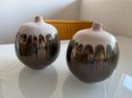 Des Pots bronze vaasjes herfst/winter, Huis en Inrichting, Overige kleuren, Aardewerk of Porselein, Ophalen of Verzenden, Zo goed als nieuw