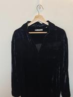 Vince donkerblauwe blousejurk fluweel maat M, Maat 38/40 (M), Blauw, V Opco, LLC, Ophalen of Verzenden