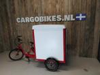 Monark Centro 3 elektrische bakfiets (1.3M3) rood 2020, Gebruikt, Overige merken