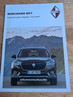 Borgward BX7 folder nieuwstaat Engelstalig, Ophalen of Verzenden, Zo goed als nieuw, Overige merken