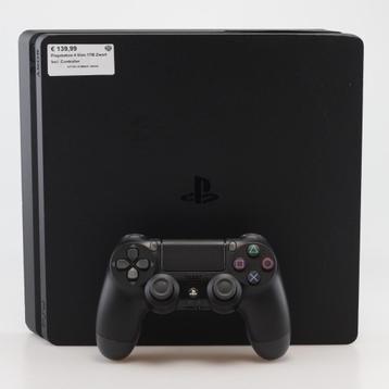 Playstation 4 Slim 1TB Zwart Incl Controller beschikbaar voor biedingen