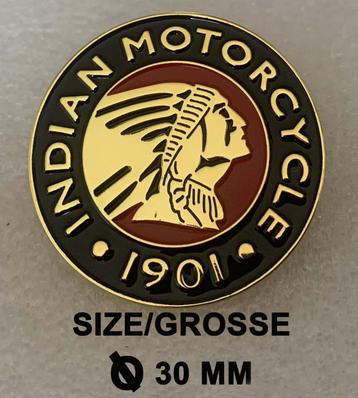 INDIAN rond LOGO PIN voor Scout Four FTR Chief 741 Bobber beschikbaar voor biedingen