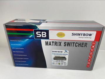 SHINYBOW SB-8188 8x8 VGA-AUDIO MATRIX SWITCHER STUNTVERKOOP  beschikbaar voor biedingen
