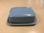 Mooie retro Botervloot Pastel Blauw, Ophalen of Verzenden, Gebruikt