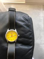 Origineel Daf horloge ongedragen €15, Sieraden, Tassen en Uiterlijk, Overige merken, Leer, Staal, Polshorloge