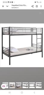 Hoogslaper leenbakker, Ophalen, Eenpersoons, Zo goed als nieuw, 90 cm