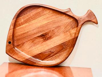 Dienblad Deens teak, vintage, Digsmed. beschikbaar voor biedingen