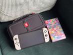 Nintendo Switch OLED + Mario Kart 8 + Accessoires, Switch OLED, Ophalen of Verzenden, Zo goed als nieuw, Met 1 controller