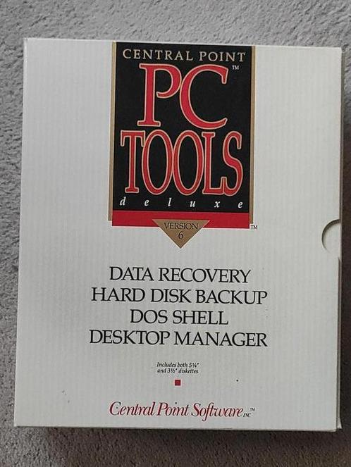 PC TOOLS deluxe, software voor vintage DOS-computers, Computers en Software, Overige Computers en Software, Zo goed als nieuw